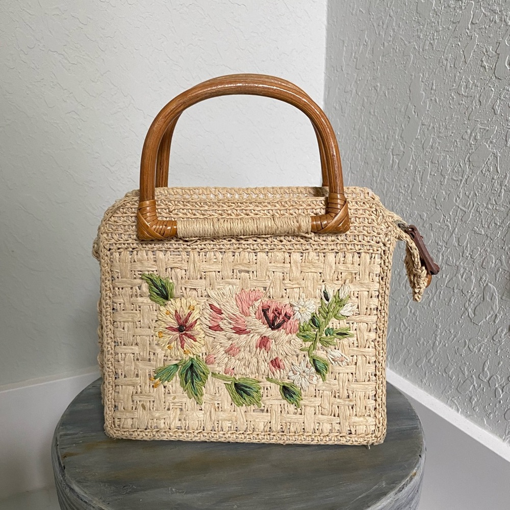FOSSIL Wooven Purse